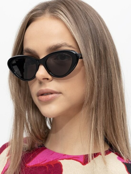 Gucci GG1170S 001 Sunglasses Black Grey Cat Eye Women main image 12
